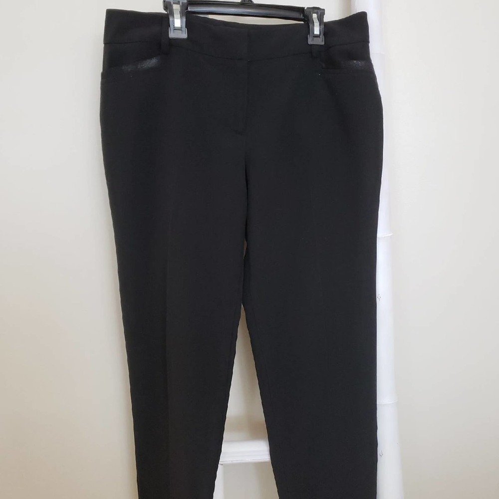 A Byer Black Cropped Dress Pants Sz 9